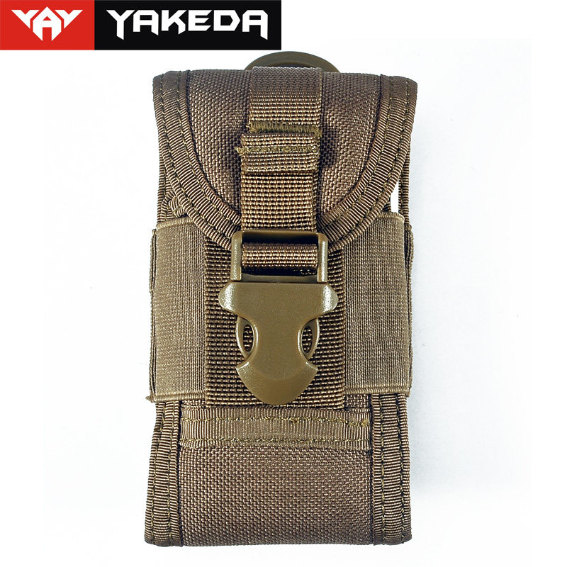 Yakota camouflage outdoor running 5 inch mobile phone sports bag Apple 6 mobile phone bag men and women pocket mini bag