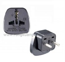 WDS-9A (4 0MM) European double round plug South American converter German French plug Middle East plug