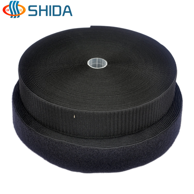 Shida A class full nylon adhesive tape magic adhesive buckle durable DIY primary and female male and female stick black and white color magic belt