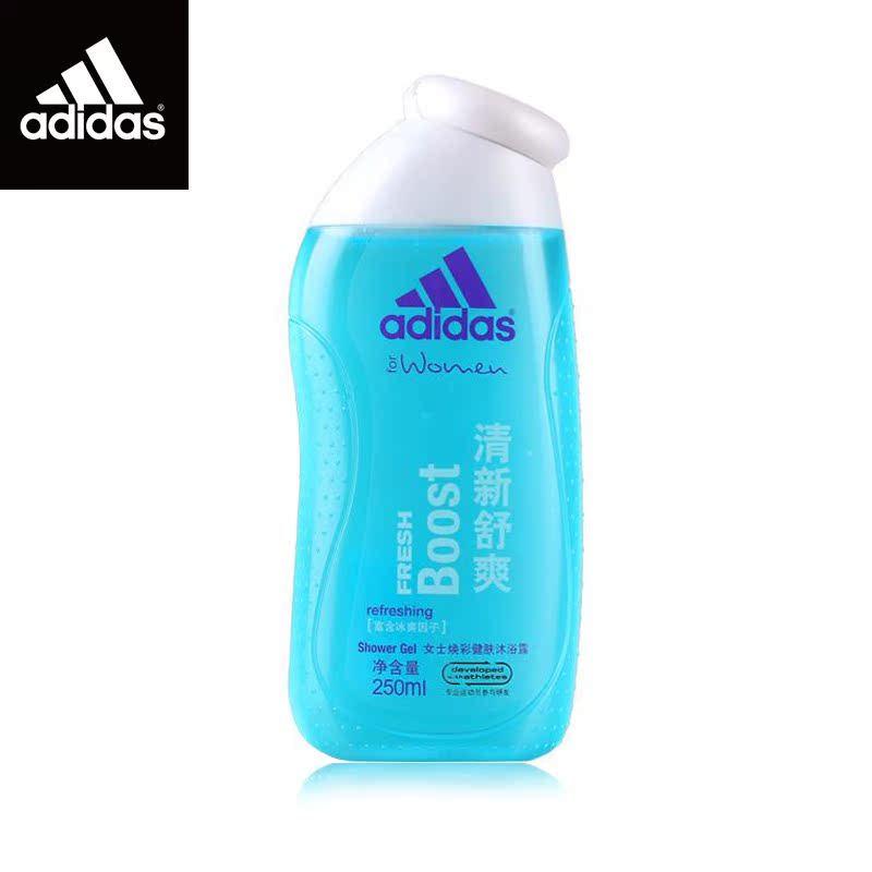 adidas/阿迪达斯女士焕彩健肤沐浴露清新舒爽沐浴露  满2包邮