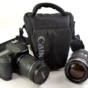 Canon SLR túi máy ảnh tam giác EOS60D 6D7D 70D80D 5D2 5D3 SLR túi gói di động - Phụ kiện máy ảnh kỹ thuật số