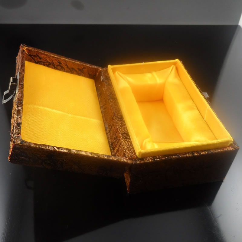 Shoushan Stone accessories exquisite brocade box No. 1 2 high-grade retro leather box pendant rope seal carving knife set knife