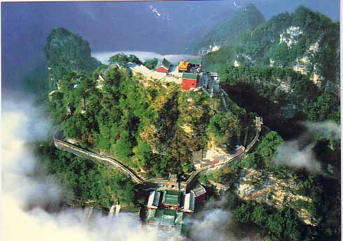 Postcard World Cultural Heritage Wudang Mountain Ancient Buildings 8 106150 - Taobao