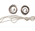 Domestic two-stroke gasoline engine universal start pull rope spring start pull plate Baixin tea machinery accessories