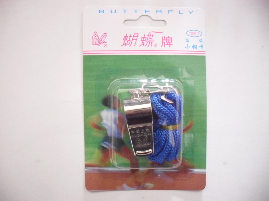 Butterfly brand advanced small copper whistle 7001-2 basketball football referee whistle butterfly brand whistle whistle