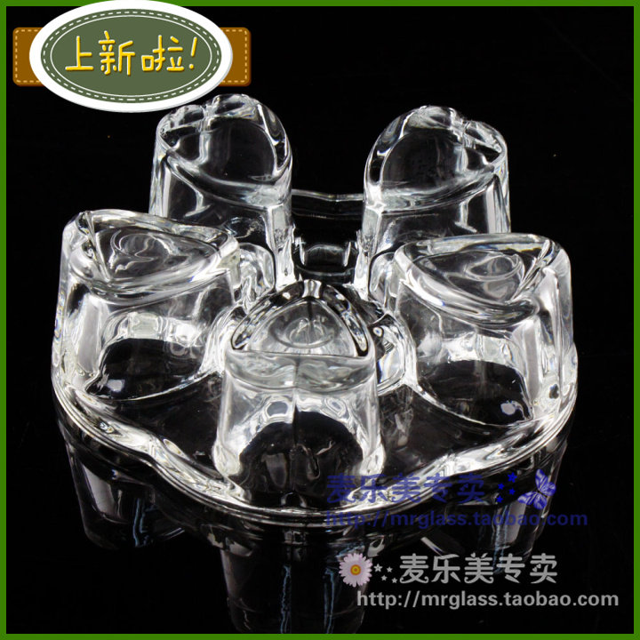 Spring New Fashion Restaurant Hotel Lead-free Glass Heating Temperature Preservation Texture Caterpot and Other