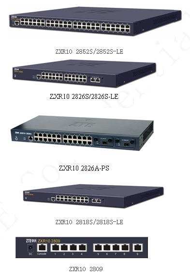 ZTE ZXR10 2818S 16 - Port 100 trillion second - layer extensible Ethernet switch