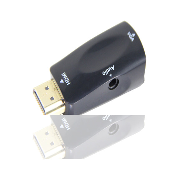 HD HDMI to VGA converter hdmi to VGA conversion line Dual Display connector Tmall Magic Box