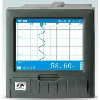 Hangzhou Pangu 1-16 Blue Screen Paperless Recorder Vx5100R Oven Temperature Pressure Flow Vacuum Vx5200R