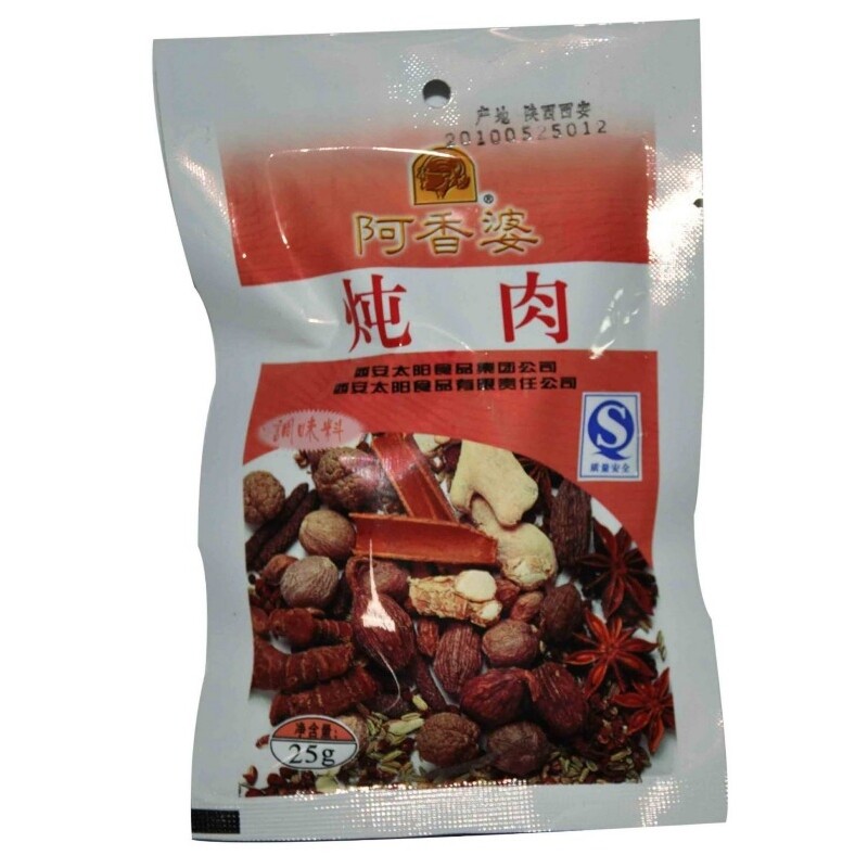 【天猫超市】阿香婆炖肉料25g调料包炖肉调料菜肴烹饪佐料红烧