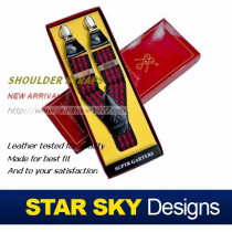 200 pounds of fat people with ● Xingcao ● Korean version of mens back strap British gentleman suspender belt 3 clip BD1101