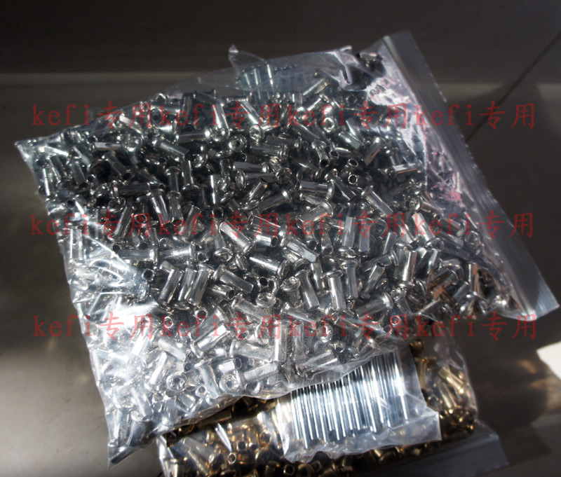 COPPER SPOKE CAPS FOR KEFI3 2MM AND 3 5MM DIAMETERS STEEL WIRE CAPS