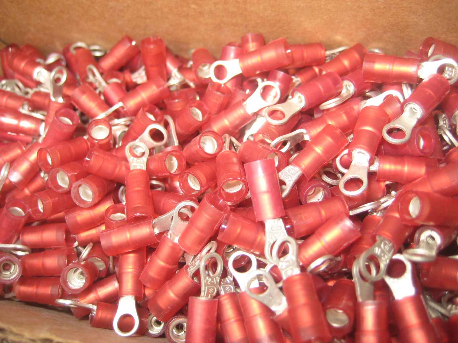 Original box USA PANDUIT Pan Delta PN18-6RN-M wiring ear wiring terminal 