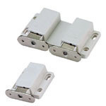 Glass double door magnetic touch door suction spring door touch case suction spring cabinet suction glass door suction concealed touch bead