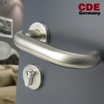 A variety of German door locks T-type door locks Ladder type enterprise mouth special high-grade 304 stainless steel door locks 924