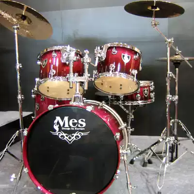 Max MES jazz drum drum set BF5255T Burgundy gradient birch paint free gift package