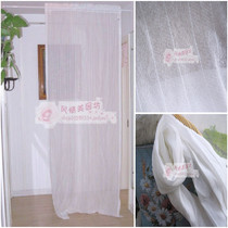 New Chiffon wheat grain lead pendant Foreign trade finished curtain yarn European bedroom Living Room Bay window floor-to-ceiling rod partition