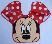 Made in Japan Baby red small rice pocket Mickey Mouse pattern Special waterproof processing Cute and convenient