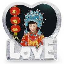 Crystal ornaments iceberg large personality creative gift LOVE wedding Valentines Day gift free photo