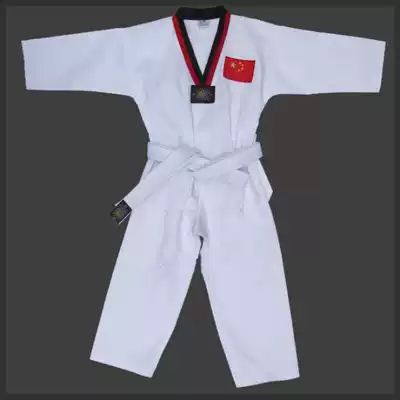 White children adult taekwondo suit training suit taekwondo clothing taekwondo clothing full of 100