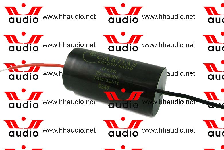 American CARDAS Gold Leaf Capacitor 0.47UF 600V