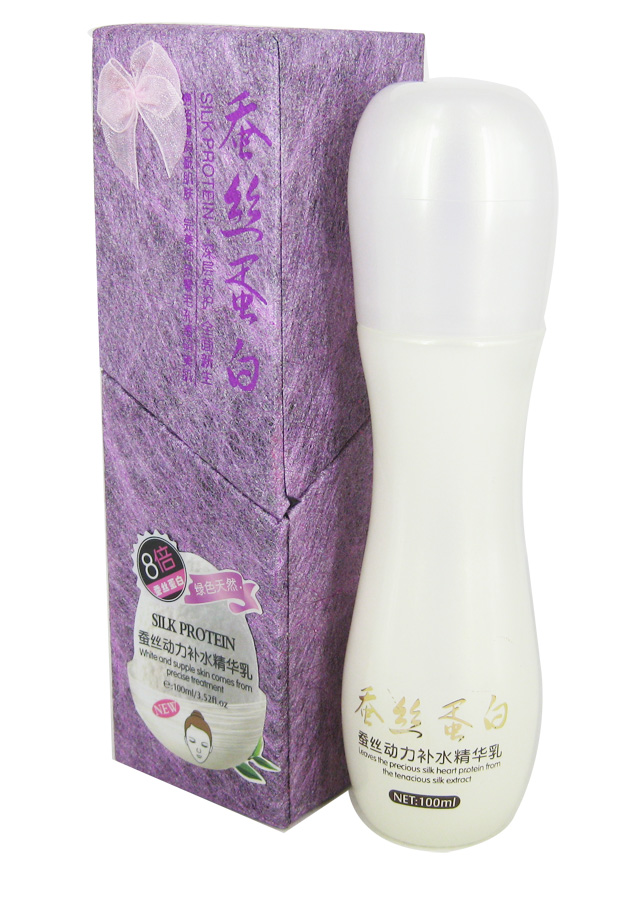 一枝春护肤乳液蚕丝蛋白蚕丝动力补水精华乳100ml滋养保湿补水