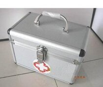 Aluminum alloy medicine box Family king-size multi-layer first aid visiting box for students nurses doctors