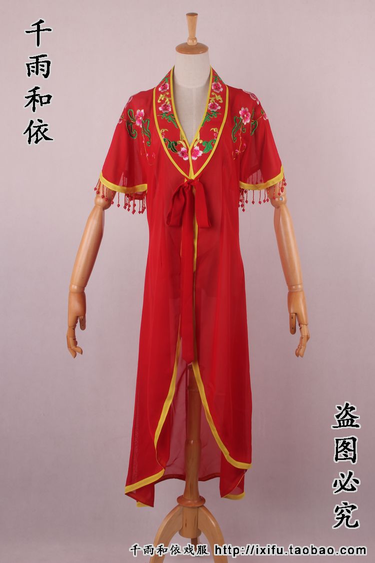 The more drama Fudan Opera costumes Huangmei Opera Miss Yue Opera Costume Opera Costumes Women Horse clips Multi-color Electricute 716