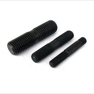 Double-head screw Black anti-rust treatment M12*100 125 150 200 250 300