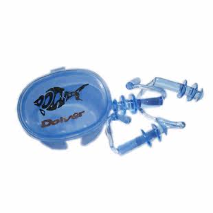 Fish King Brands Men And Women Universal Swimming Equipment Silicone Gel With Tail Defense Loss Swimming Earplugs (3 clothes)