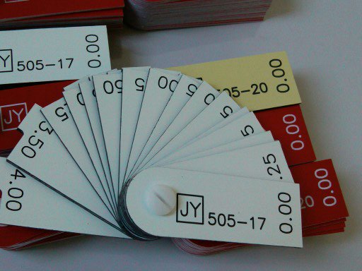 American Import Gap Gauge gauge plastic face difference ruler length difference ruler 0-4 0-3mm17 sheet