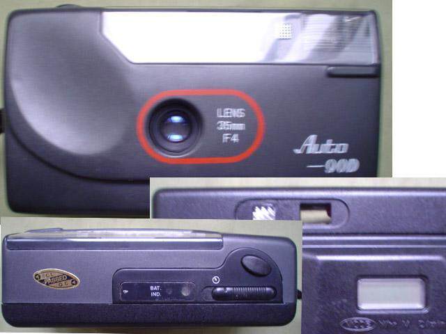 New stock ROSCA-90D with calendar Automatic 135 roll camera Point-and-shoot camera fault machine props