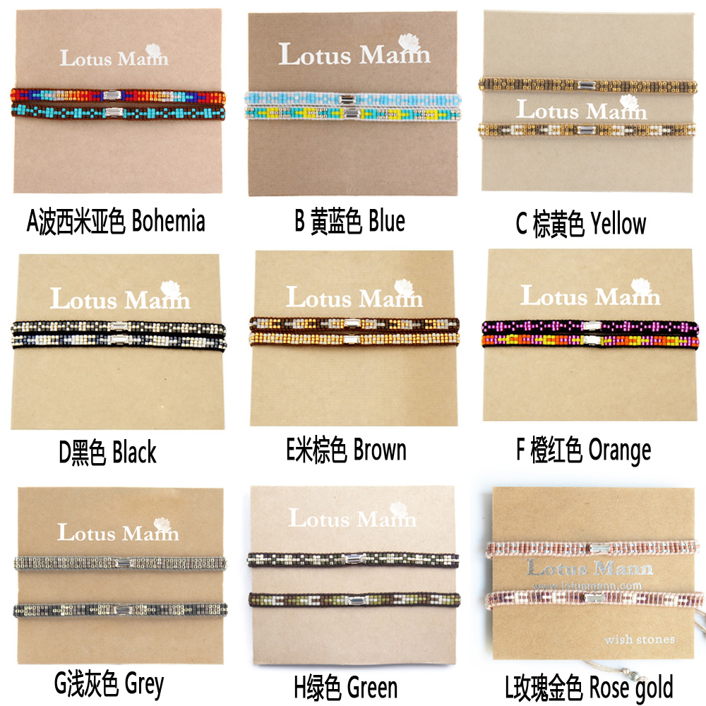 Road Tasman crashes MiePearl and European and American Wind Street bat handmade woven rope female beads handmade