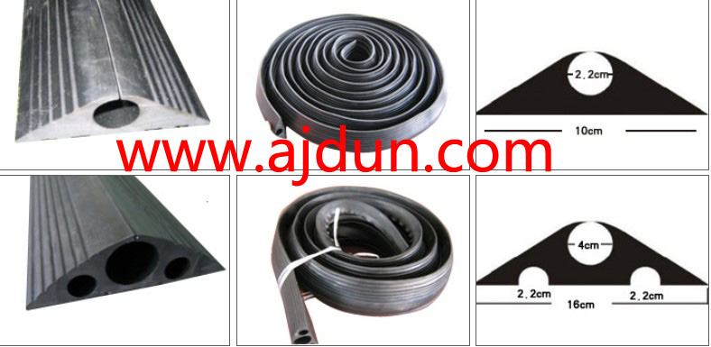 Rubber Softline groove cable protective sheath 1 trough deceleration with anti-pressure Anti-collision trunking cable protection sleeve