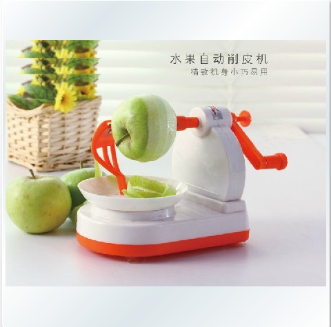 包邮 手摇苹果削皮器 水果削皮刀 不锈钢削苹果机 打皮器