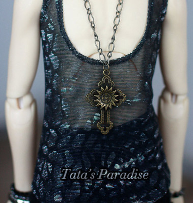 taobao agent 3 points/17/uncle BJD.SD baby ★ Gothic ★ bronze color ★ Celtic Cross Big Chain