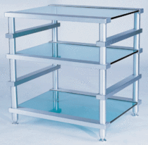 Art rack M-06-3 tempered glass sound reverberation equipment rack sound rack power amplifier rack sound rack cabinet