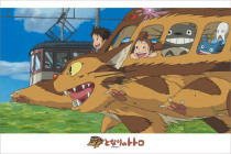 Spot Japan Ensky imported puzzle anime Hayao Miyazaki Totoro Bus Forward (1000 pieces)