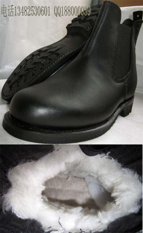 3516 general school high waist big elastic fur shoes 13 new rubber sole short boots fur boots winter men's high top fur shoes