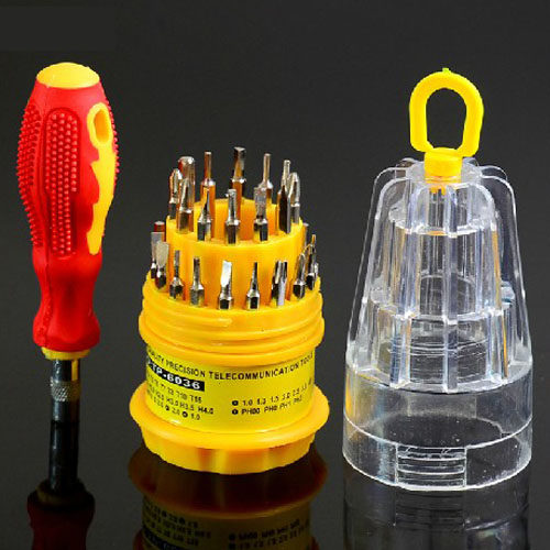 Versatile precision combined screwdriver kit Screwdriver Mobile Phone Notebook Repair Unmount Almighty Screw Driver