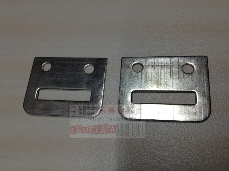 Home innate gold accessories rectangular flat lock hanging buckle drawer lock flat card shoe flap lock catch lock catch
