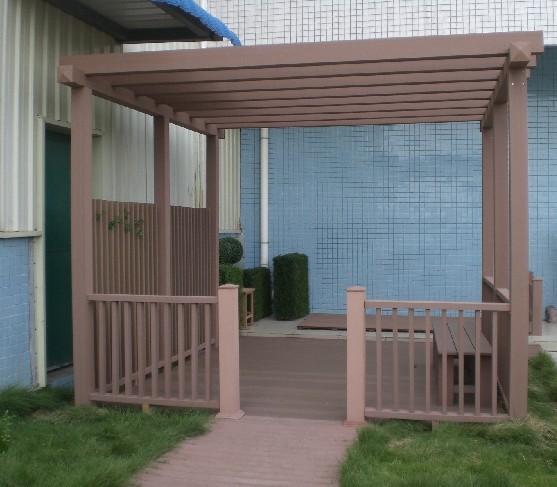 Plastic Wood Grape Racks Embalming Wood Flower Racks Garden Terrace Rooftop Outdoor outdoor enclosure Pavilions cool pavilions Climbing Rattan Racks