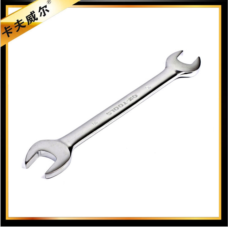 Kavwell 6 * 7-30 * 32mm chrome vanadium steel upscale fool-proof double open gateway wrench manual five-gold tool