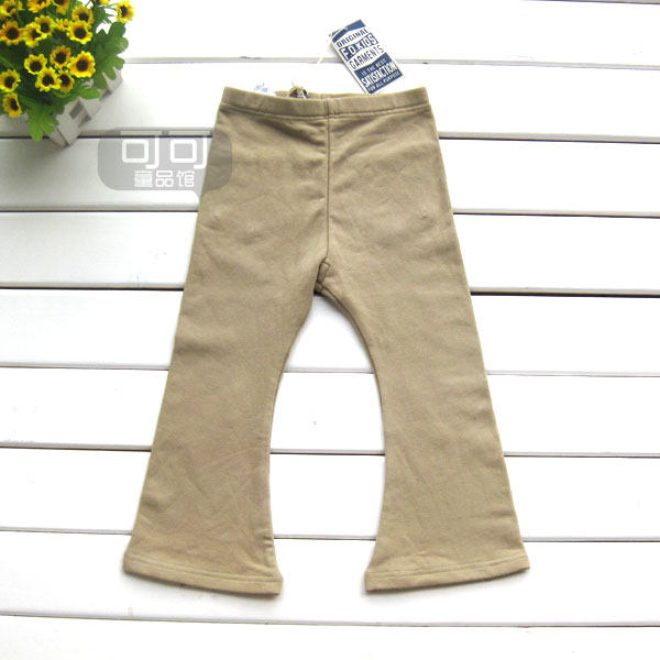 D130 Blemish Special Price Child Clothing Foreign Trade Day Single Girl Super Elastic Long Pants Spring Autumn Clothing 1-5 years old