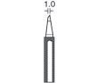 ※Baogong ※5SI-216-BC round oblique tip (SS-216 217 common)