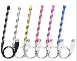 Xinfei aluminum alloy computer night light Laptop keyboard light Eye protection 10 lights LED usb table lamp