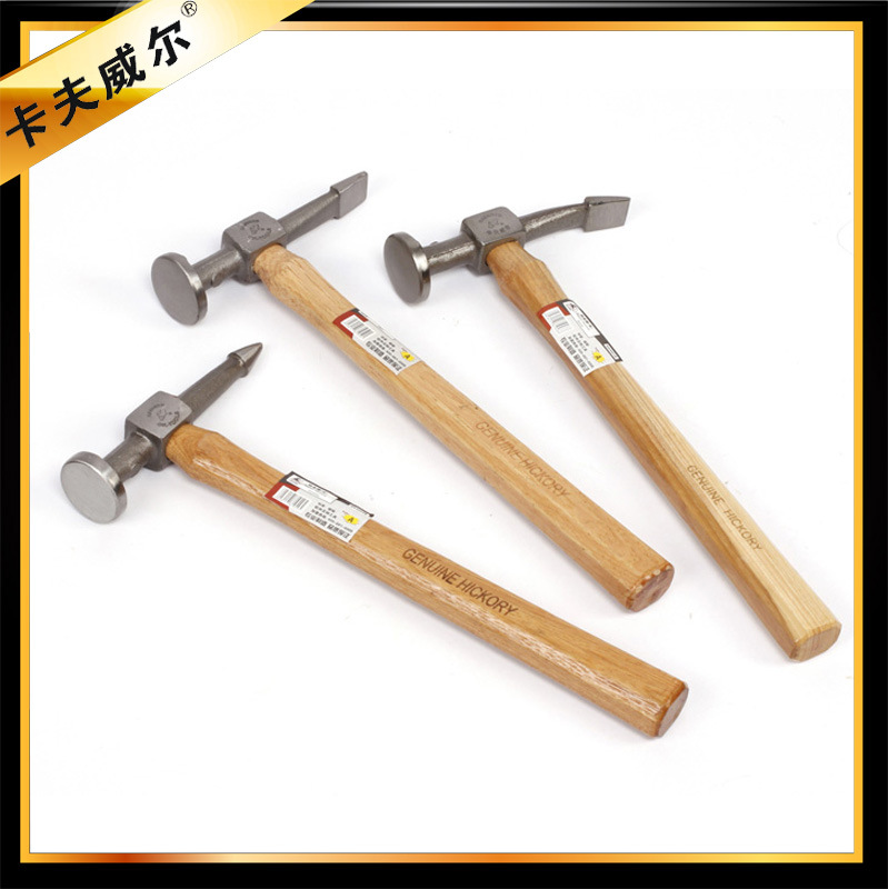 Sheet metal hammer auto repair plastic hammer professional car walnut handle repair hammer pad iron hammer pull repair tool