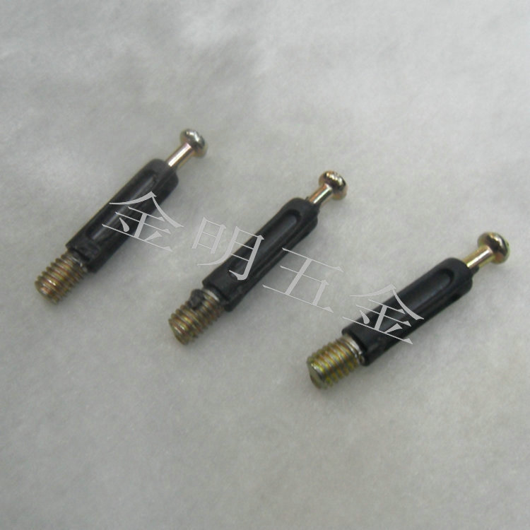 Furniture Hardware Thickened 3-in-1 Connectors 3-in-1 Accessories Pole Furniture Connectors Assemblies