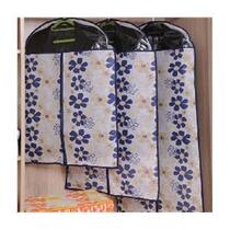Creative home sunflower large non-woven clothes dust cover transparent suit clothes coat Storage Set