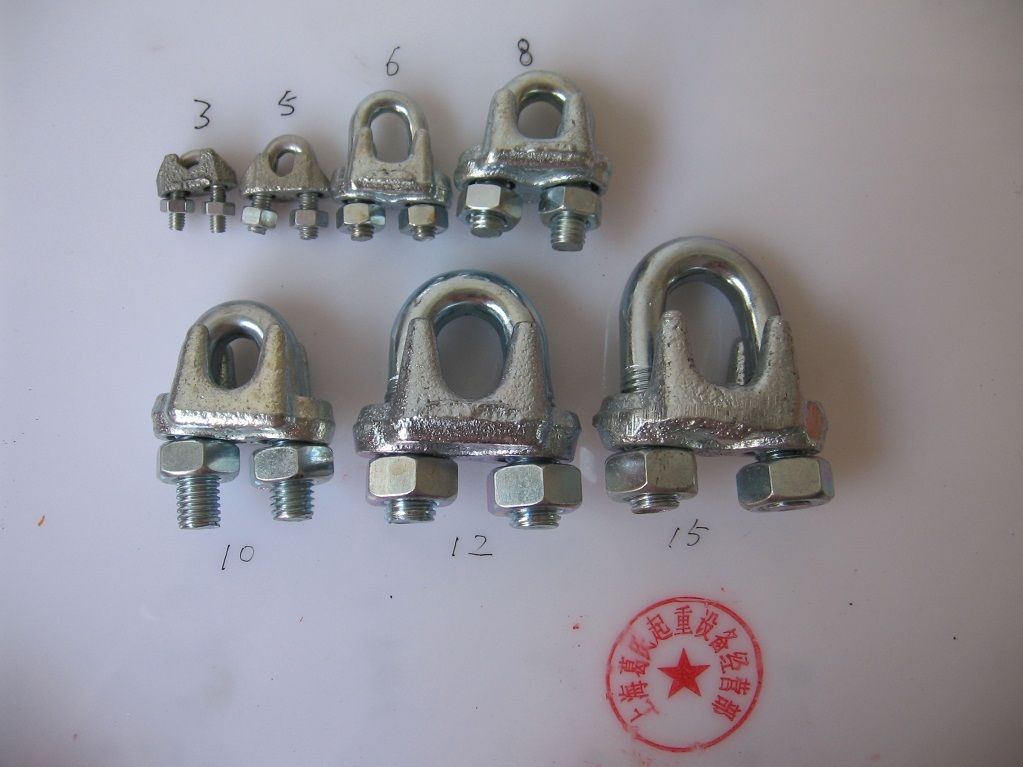 Wire rope gripping head rope snap wire rope Carring wire rope collet wire rope buckle 5MM